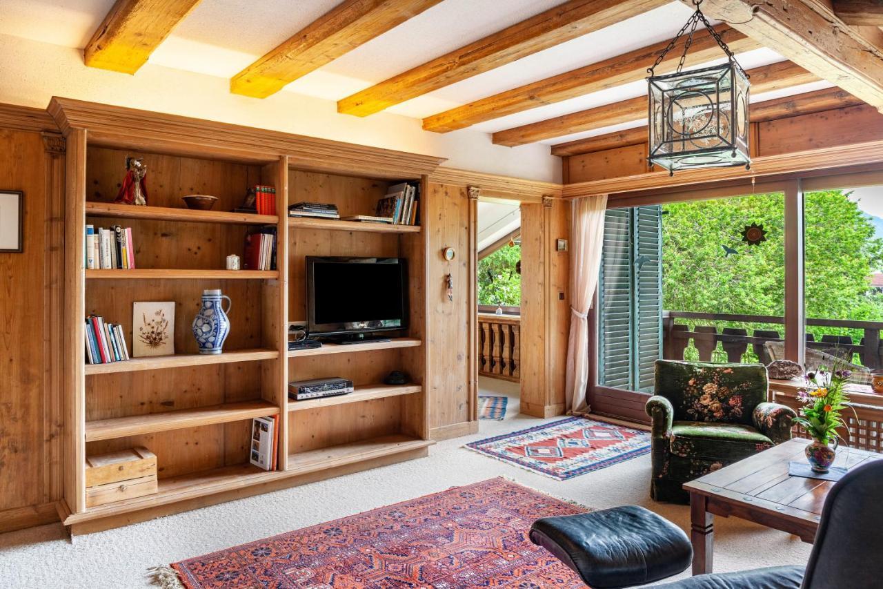 Ferienwohnung Bergblick Unterammergau Ngoại thất bức ảnh