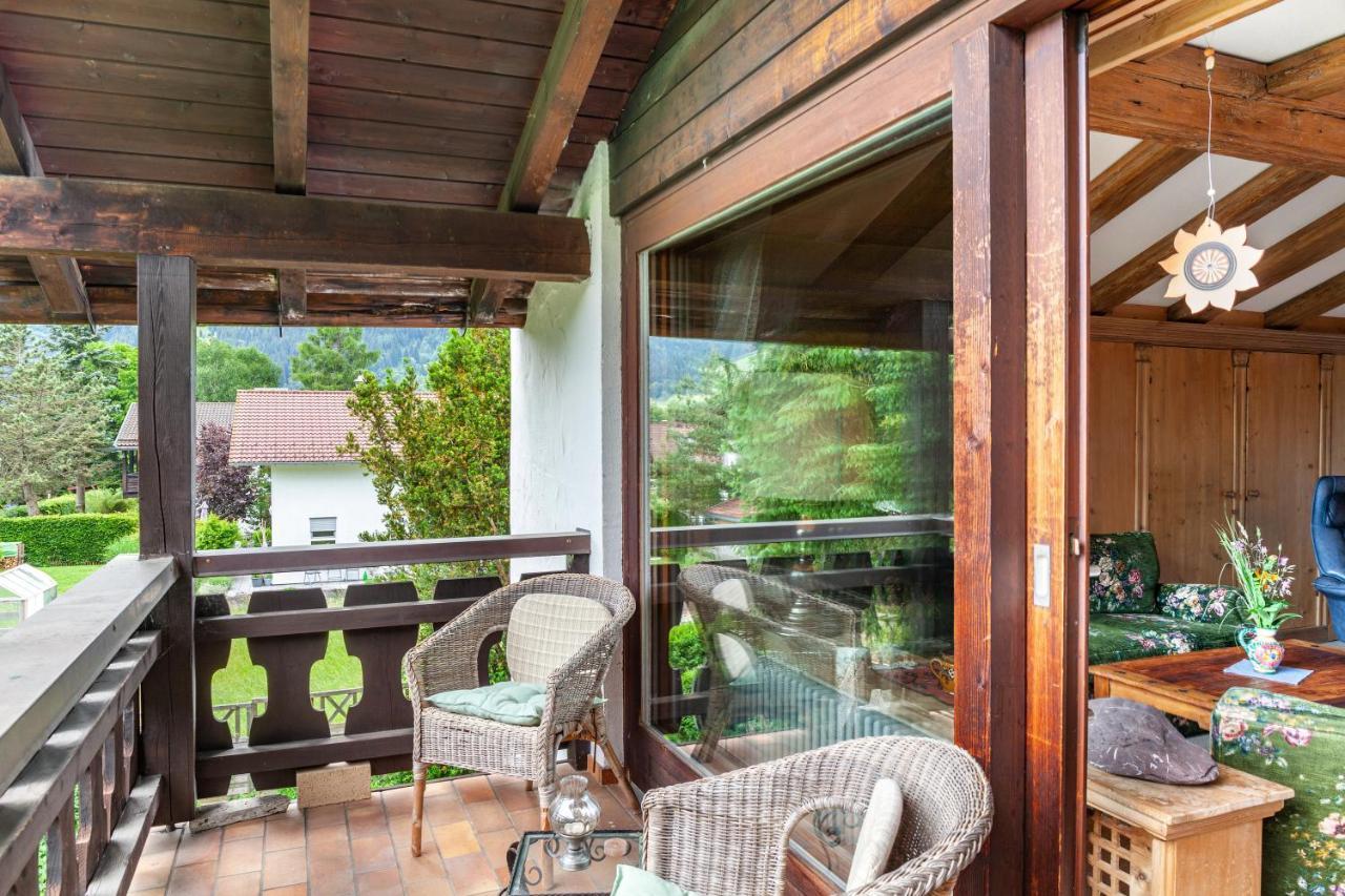 Ferienwohnung Bergblick Unterammergau Ngoại thất bức ảnh