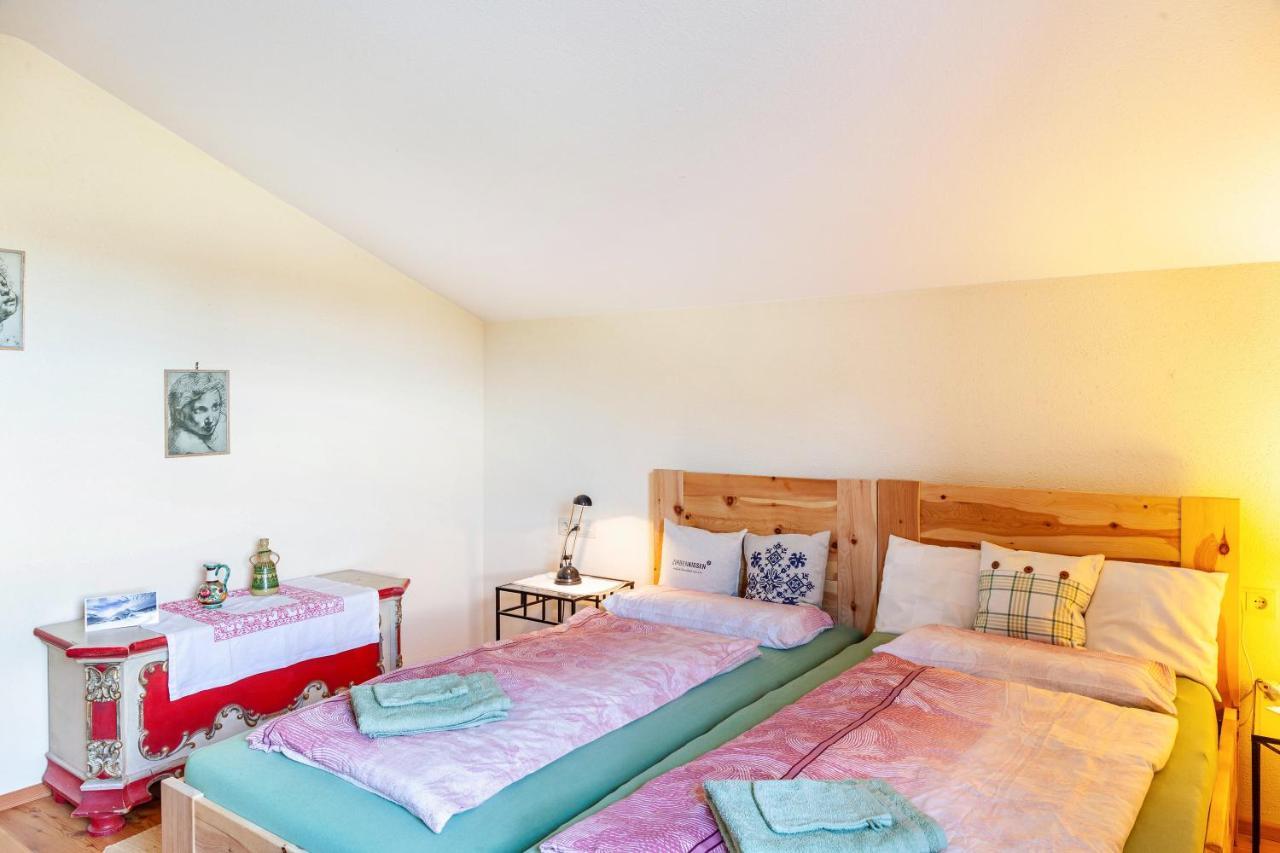 Ferienwohnung Bergblick Unterammergau Ngoại thất bức ảnh