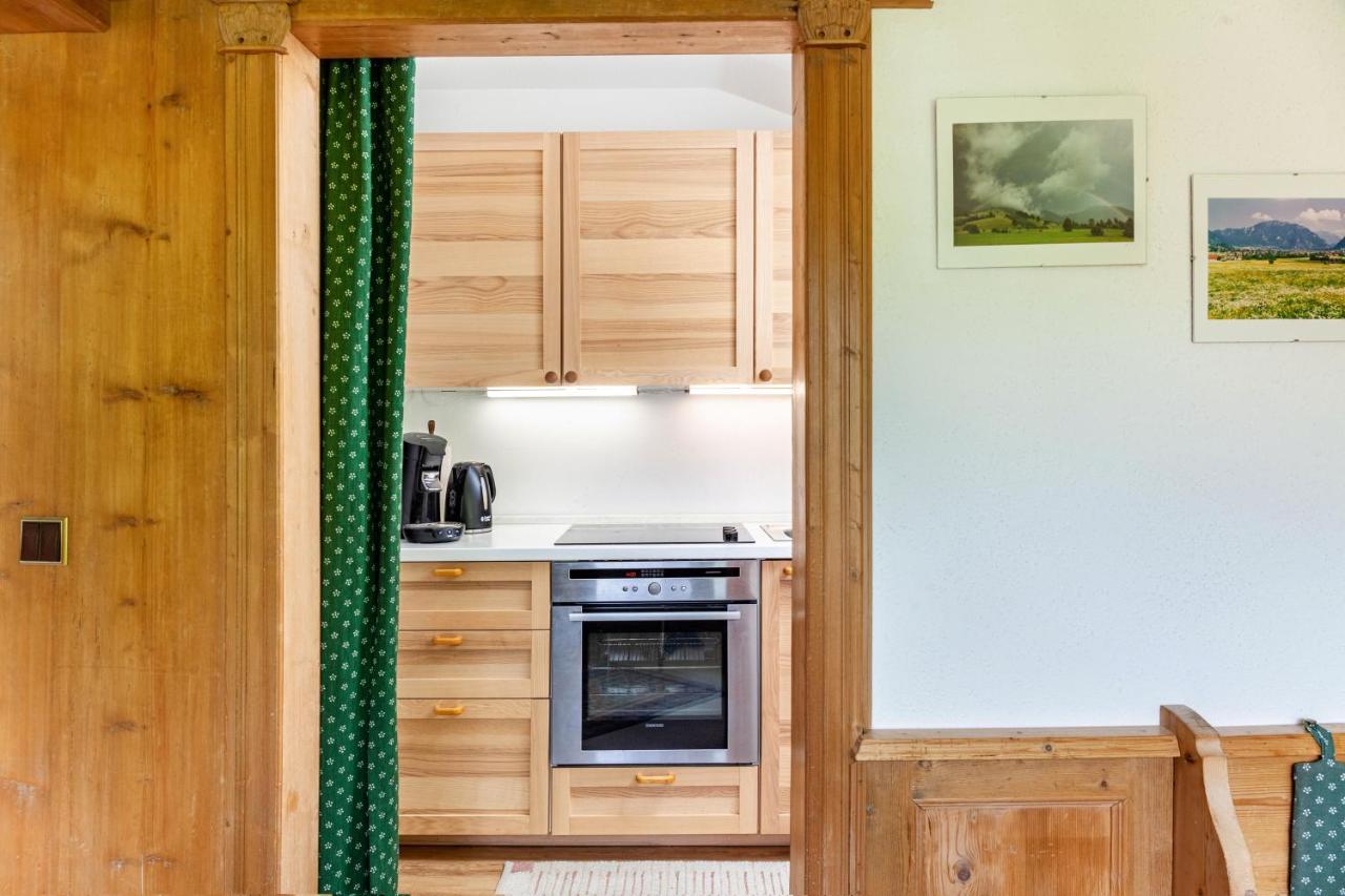 Ferienwohnung Bergblick Unterammergau Ngoại thất bức ảnh